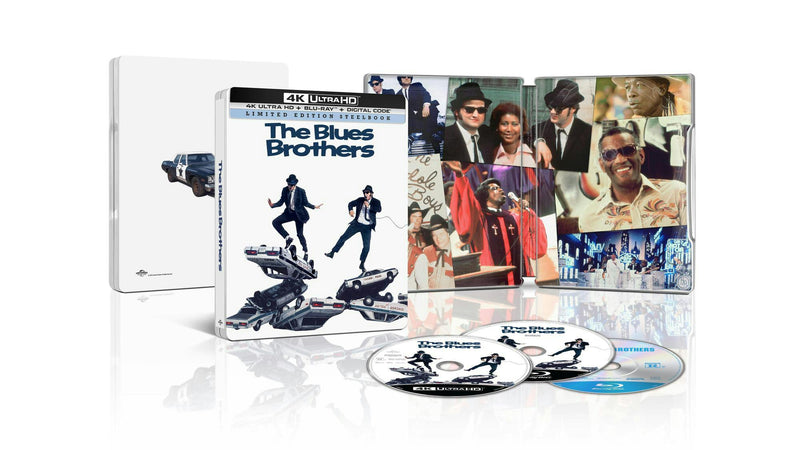 The Blues Brothers - 45th Anniversary (Limited Edition 4K Steelbook + Blu-ray + Digital) [UHD]