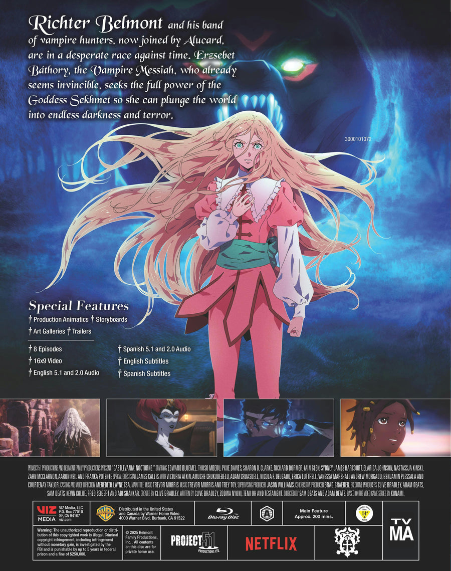 Castlevania Nocturne: Season 2 [Blu-ray]
