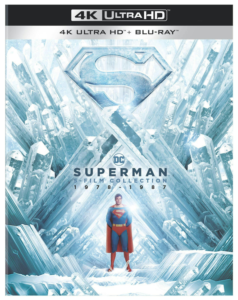 Superman 5-Film Col: I, II, II Donner Cut, III, IV (4K Ultra HD + Blu-ray) [UHD]