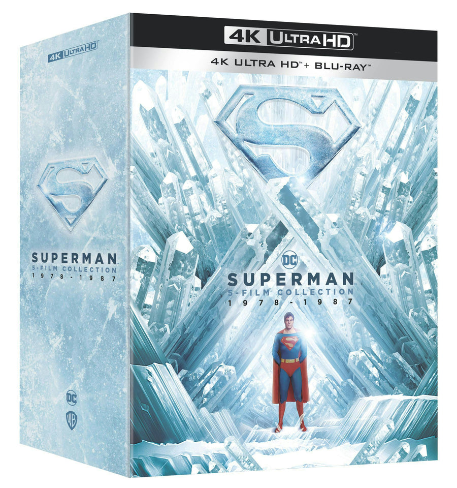 Superman 5-Film Col: I, II, II Donner Cut, III, IV (4K Ultra HD + Blu-ray) [UHD]