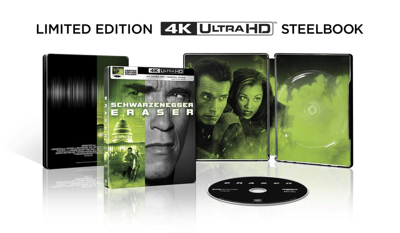Eraser 30th Anniversary Edition (Limited Edition 4K Ultra HD Steelbook + Digital) [UHD]