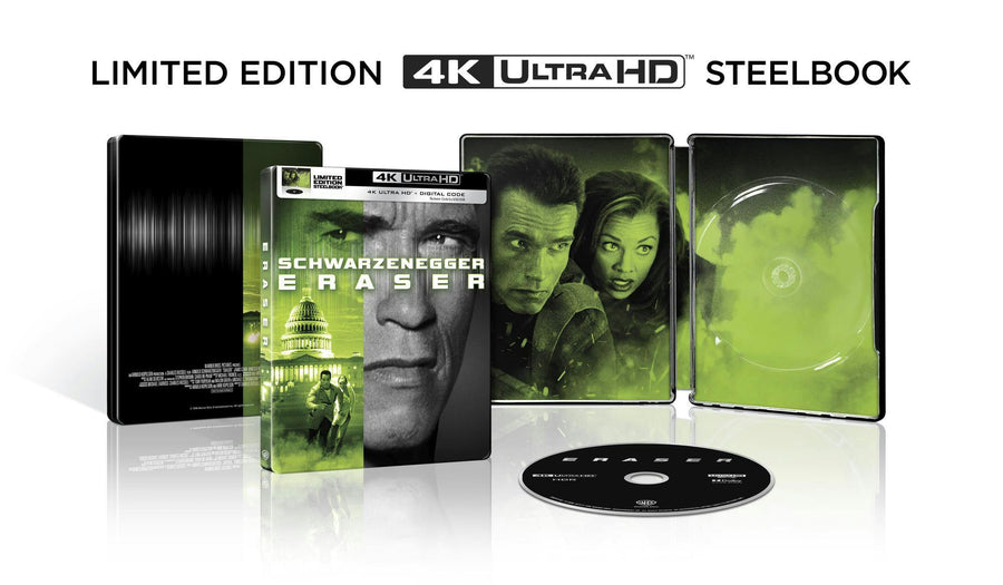 Eraser 30th Anniversary Edition (Limited Edition 4K Ultra HD Steelbook + Digital) [UHD]