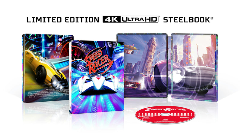 Speed Racer (Limited Edition 4K Ultra HD Steelbook + Digital) [UHD]