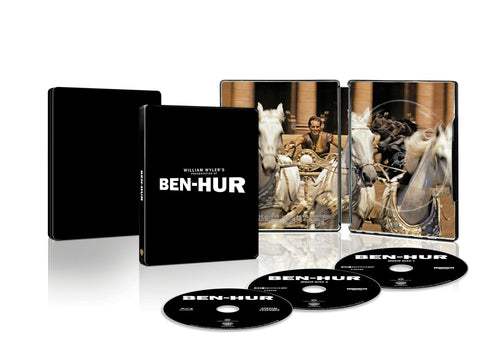 Ben-Hur (Limited Edition 4K Steelbook + Blu-ray + Digital) [UHD]