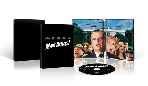 Mars Attacks! (Limited Edition 4K Ultra HD Steelbook + Digital) [UHD]
