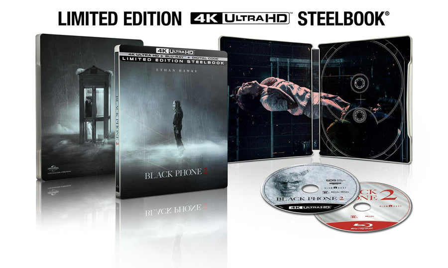 Black Phone 2 (Limited Edition 4K Ultra HD Steelbook + Blu-ray) [UHD]