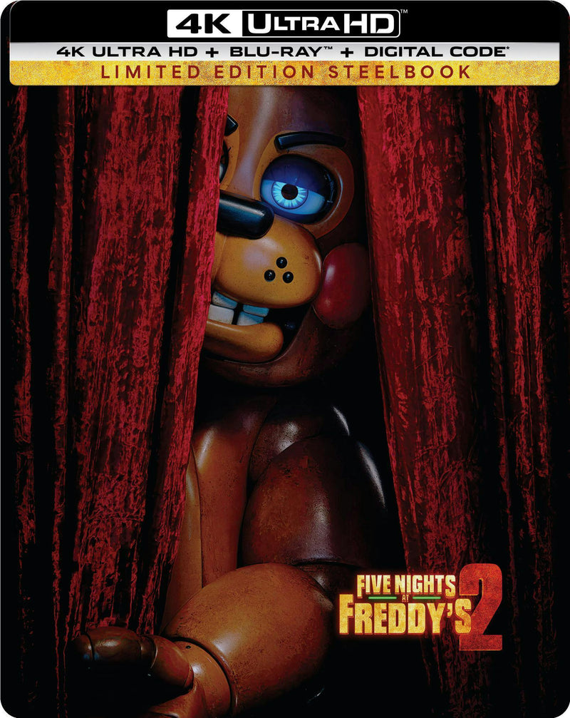 Five Nights at Freddy's 2 (Limited Edition 4K Steelbook + Blu-ray) [UHD]
