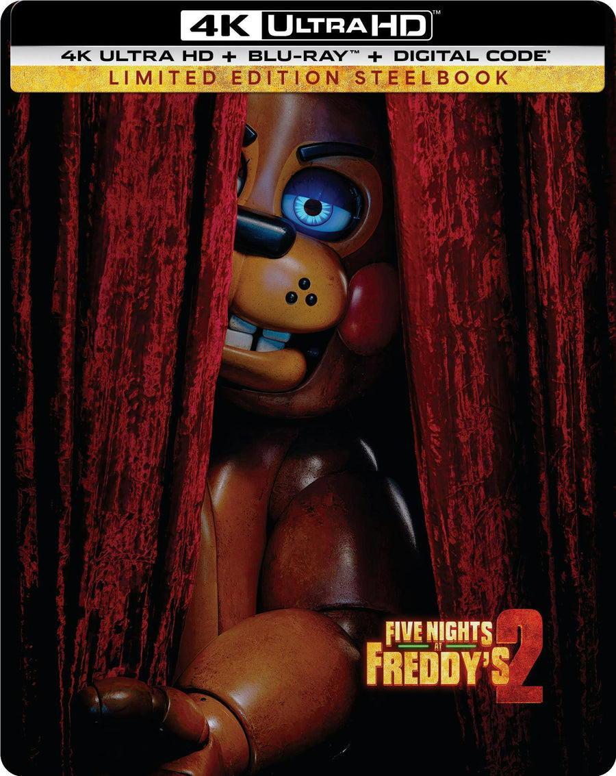 Five Nights at Freddy's 2 (Limited Edition 4K Steelbook + Blu-ray) [UHD]