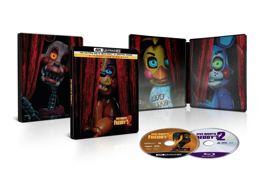 Five Nights at Freddy's 2 (Limited Edition 4K Steelbook + Blu-ray) [UHD]