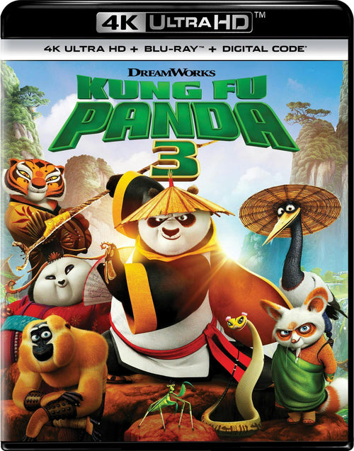 Kung Fu Panda 3 (10th Anniversary) (4K Ultra HD + Blu-ray + Digital) [UHD]