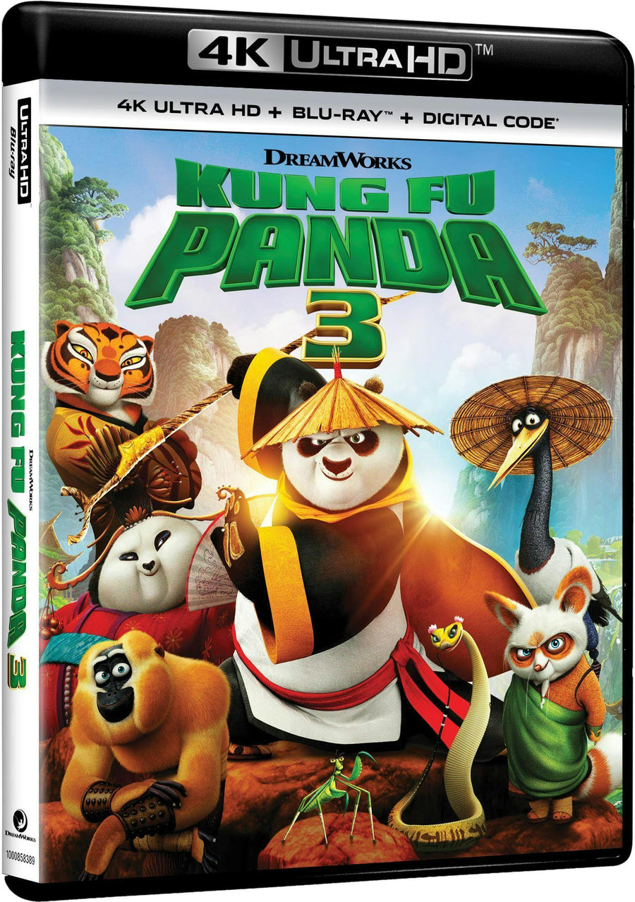 Kung Fu Panda 3 (10th Anniversary) (4K Ultra HD + Blu-ray + Digital) [UHD]