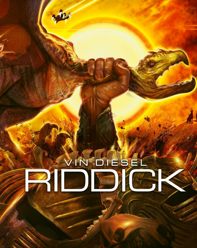 Riddick (Limited Edition 4K Steelbook + Blu-ray) [UHD]