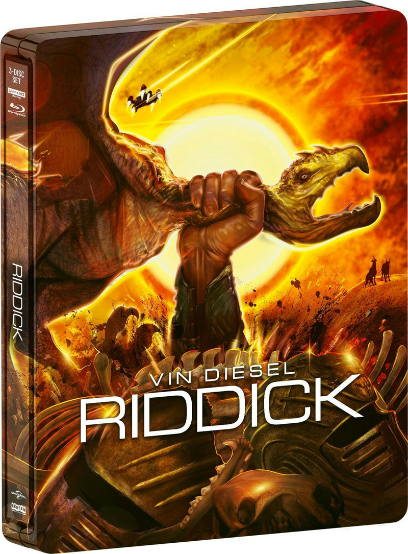 Riddick (Limited Edition 4K Steelbook + Blu-ray) [UHD]