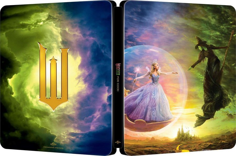 Wicked: For Good (Limited Edition 4K Ultra HD Steelbook + Blu-ray + Digital) [UHD]