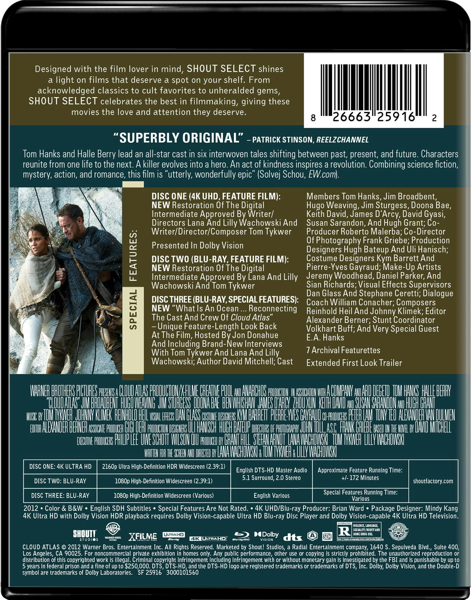 特撮 Cloud Atlas Cloud Atlas (Collector's Edition) (4K Ultra HD + Blu-ray) [UHD]