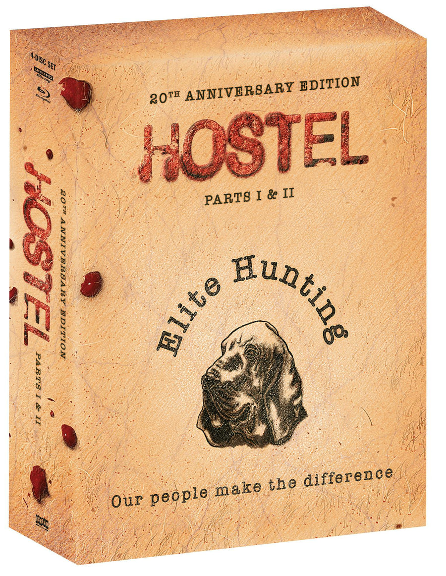Hostel Parts I & II (20th Anniversary Edition) (Limited Edition 4K Steelbook Collection + Blu-ray) [UHD]