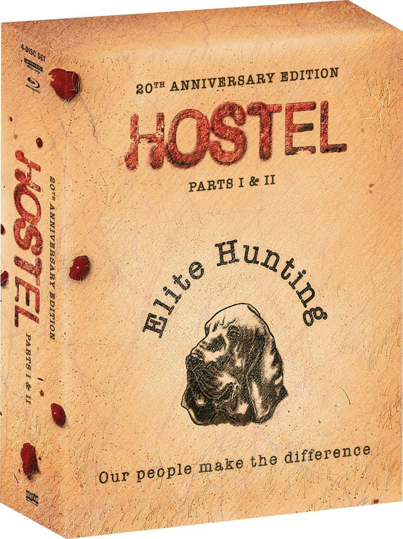 Hostel Parts I & II (20th Anniversary Edition) (Limited Edition 4K Steelbook Collection + Blu-ray) [UHD]
