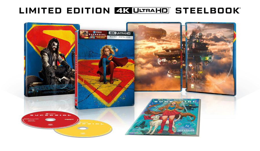 Supergirl (Limited Edition 4K Ultra HD Steelbook + Blu-ray + Digital) [UHD]