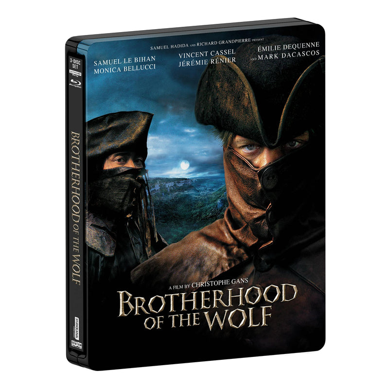 BROTHERHOOD OF THE WOLF (Limited Edition 4K Ultra HD Steelbook + Blu-ray) [UHD]