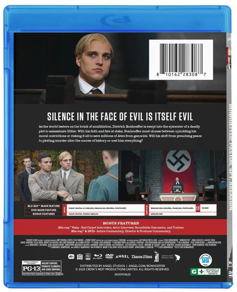 Bonhoeffer: Pastor. Spy. Assassin. (Special Edition) (Blu-ray + DVD Combo) [Blu-ray]