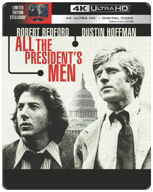 All the Presidents Men (Limited Edition 4K Ultra HD Steelbook + Digital) [UHD]