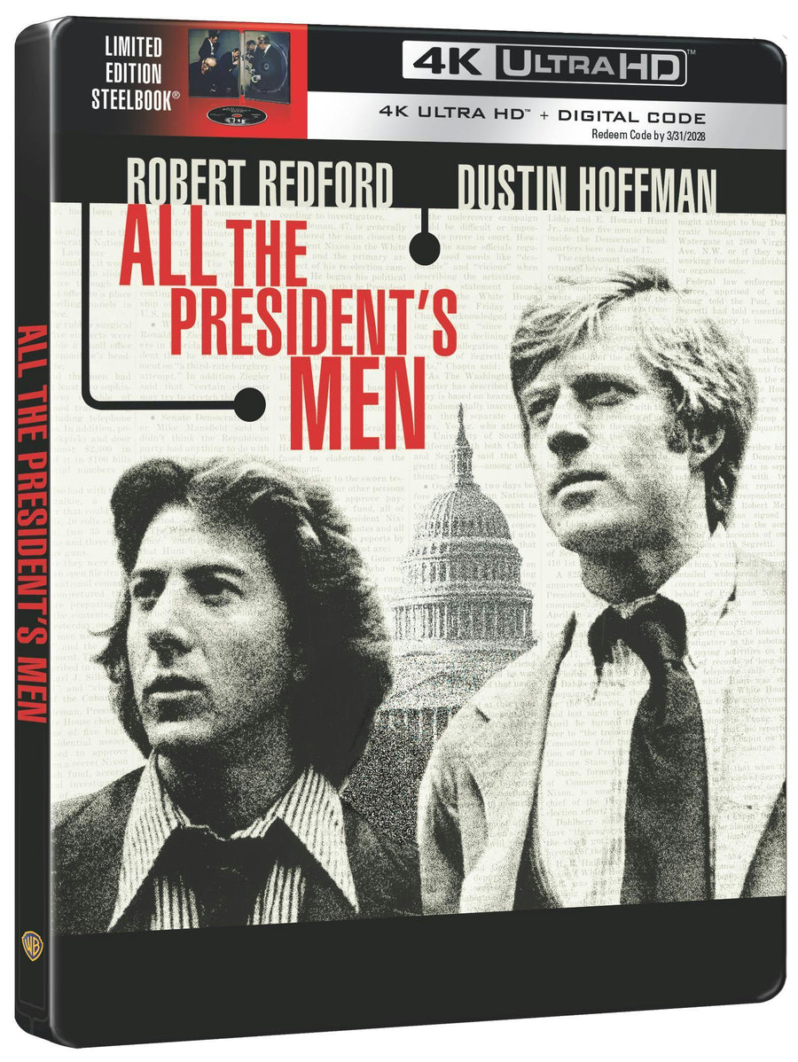 All the Presidents Men (Limited Edition 4K Ultra HD Steelbook + Digital) [UHD]