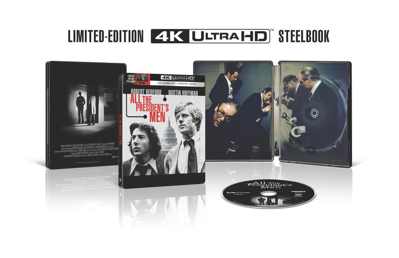All the Presidents Men (Limited Edition 4K Ultra HD Steelbook + Digital) [UHD]