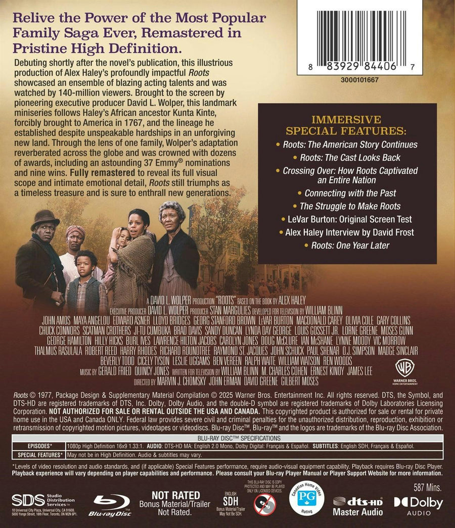 Roots: The Complete Original Series - Repackaged [Blu-ray]