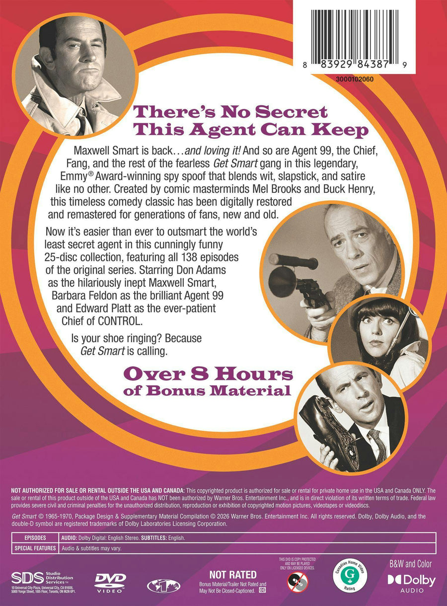 Get Smart:The Complete Series [DVD]