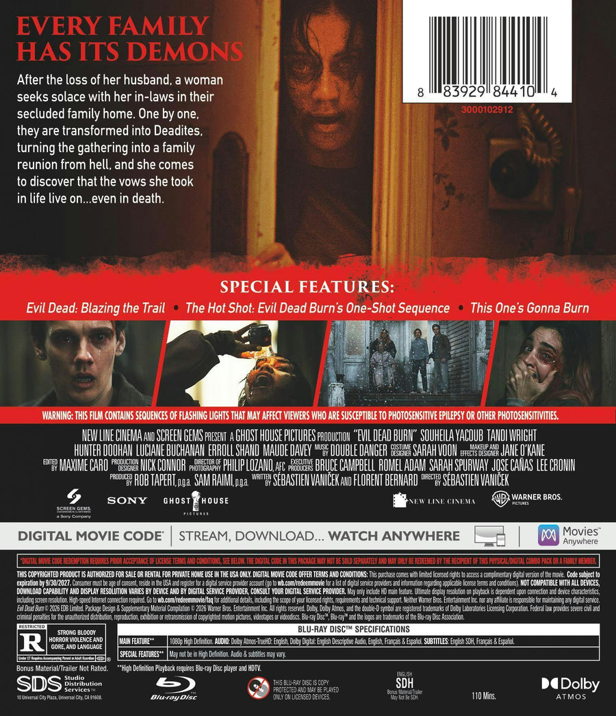 Evil Dead Burn (Blu-ray + Digital) [Blu-ray]