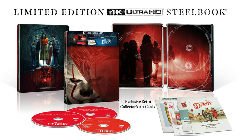 IT: Welcome to Derry: The Complete First Season (Limited Edition 4K Ultra HD Steelbook) [UHD]