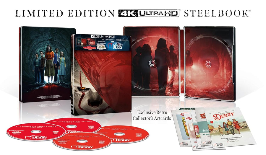 IT: Welcome to Derry: The Complete First Season (Limited Edition 4K Ultra HD Steelbook) [UHD]