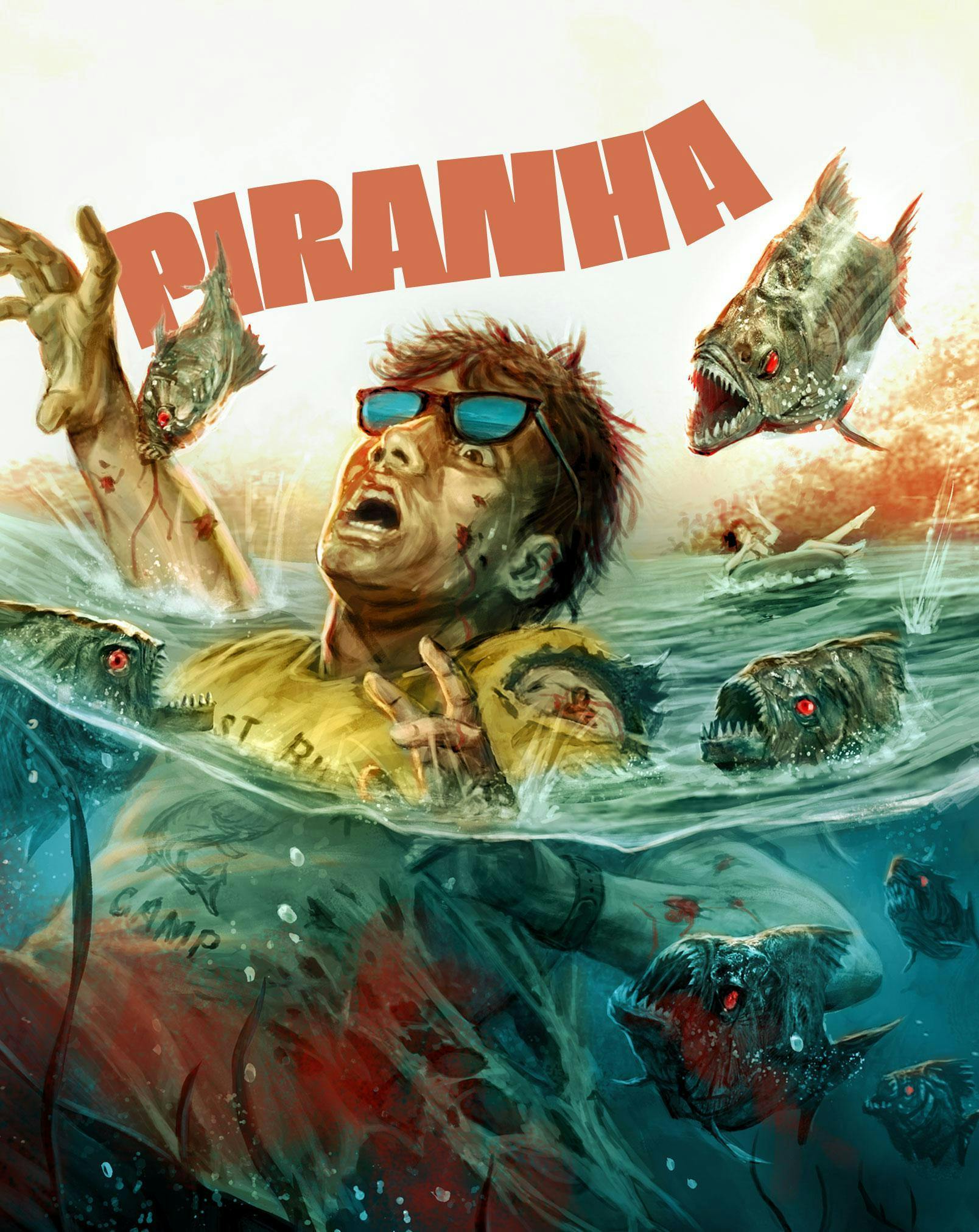 Piranha (1978) (Limited Edition 4K Steelbook + Blu-ray) [UHD