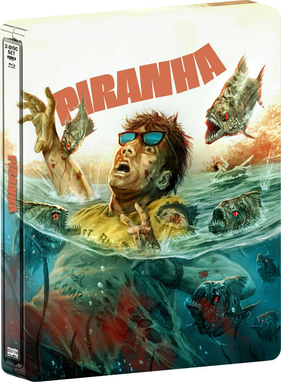 Piranha (1978) (Limited Edition 4K Steelbook + Blu-ray) [UHD]