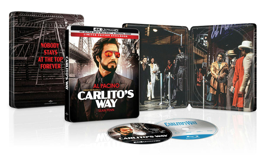 Carlito's Way (Limited Edition 4K Ultra HD Steelbook + Blu-ray + Digital) [UHD]