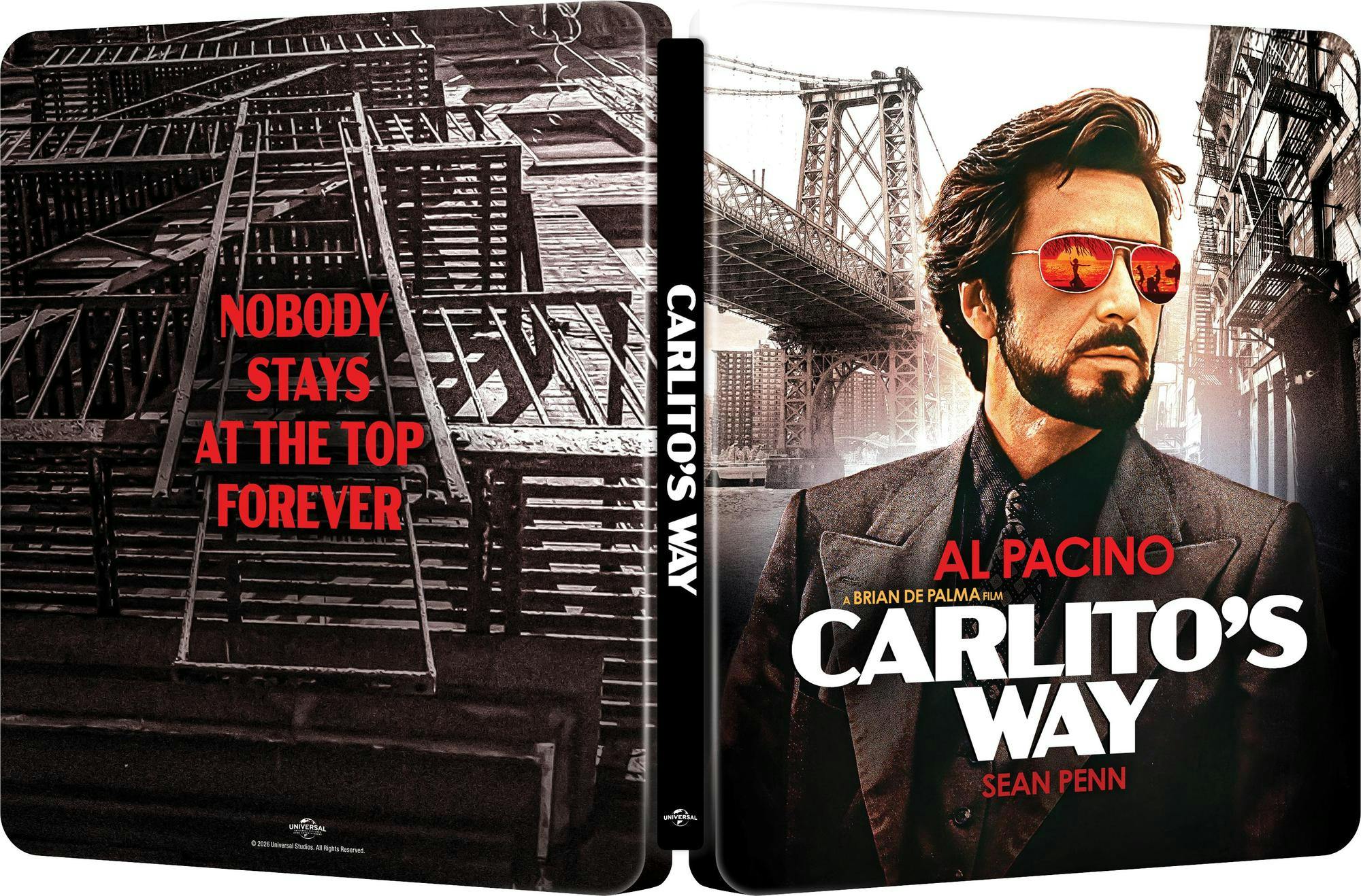 Carlito's Way (Limited Edition 4K Ultra HD Steelbook + Blu-ray + Digit