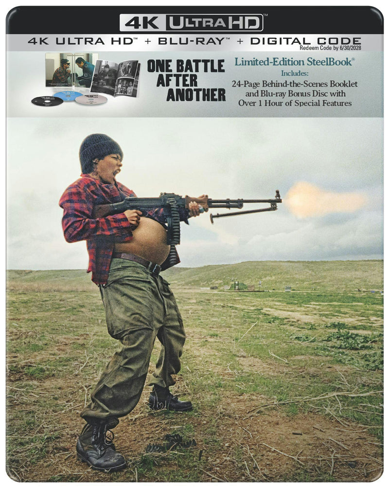 One Battle After Another (Limited Edition 4K Ultra HD Steelbook + Blu-ray + Digital) [UHD]
