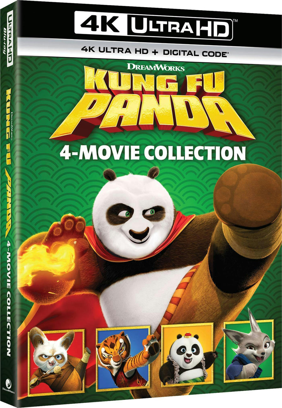 Kung Fu Panda 4-Movie Collection (4K Ultra HD + Digital) [UHD]