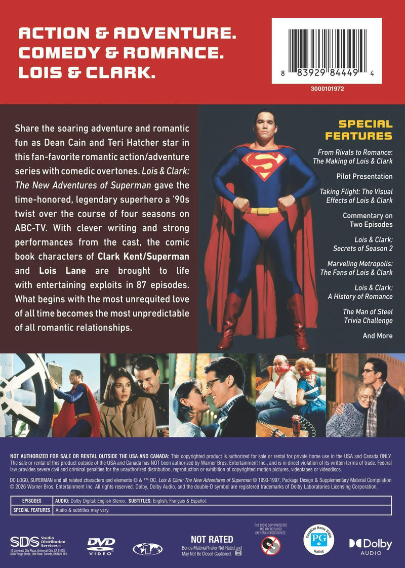 Lois & Clark: The New Adventures of Superman The Complete Series [DVD]