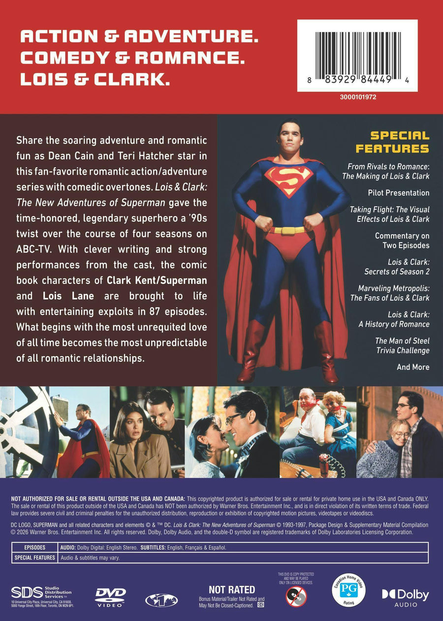 Lois & Clark: The New Adventures of Superman The Complete Series [DVD]