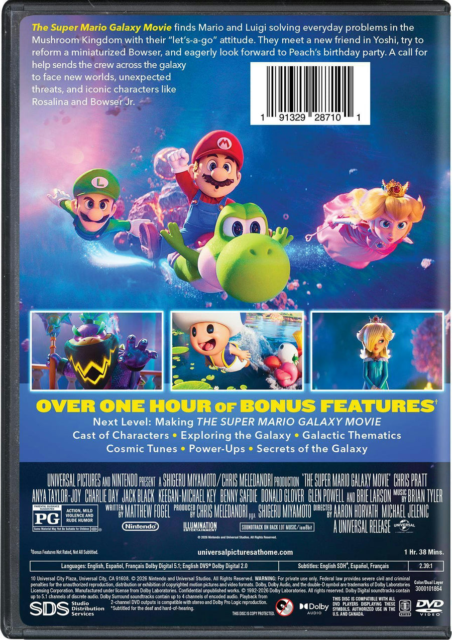 The Super Mario Galaxy Movie [DVD]