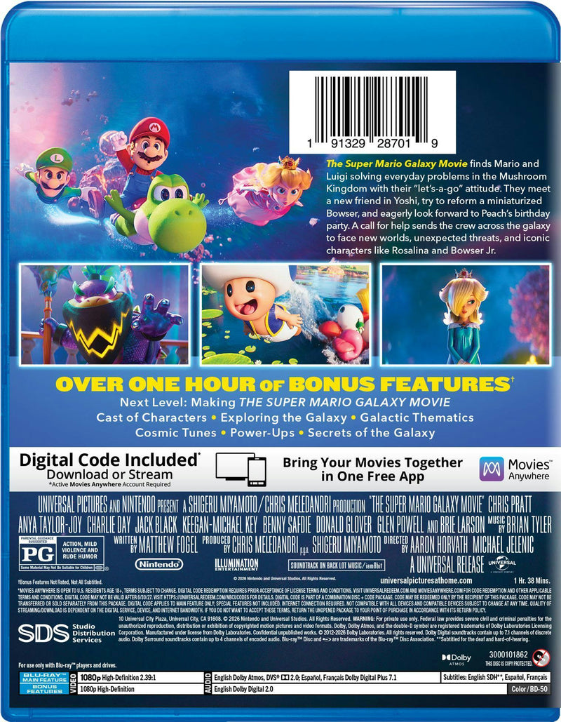 The Super Mario Galaxy Movie (Blu-ray + Digital) [Blu-ray]