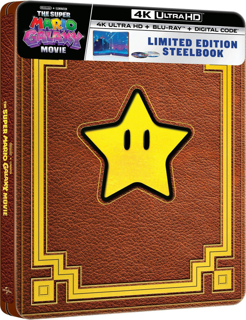 The Super Mario Galaxy Movie (Limited Edition 4K Ultra HD Steelbook + Blu-ray + Digital) [UHD]