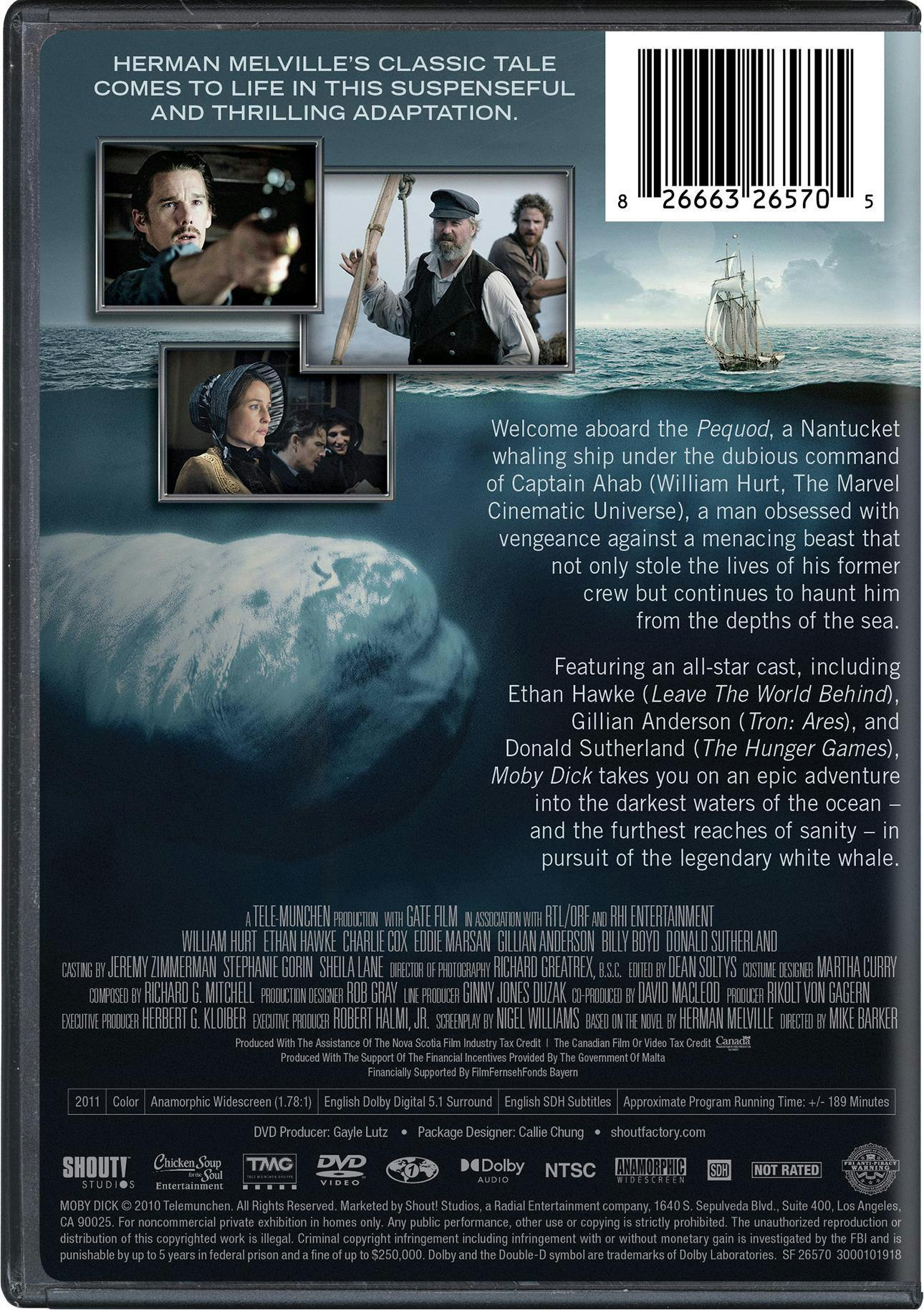 Moby Dick (2011) 15th Anniversary Edition (DVD) [DVD] – GRUV