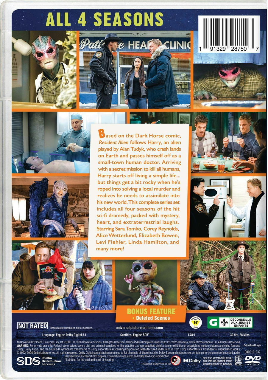 Resident Alien: The Complete Series [DVD]