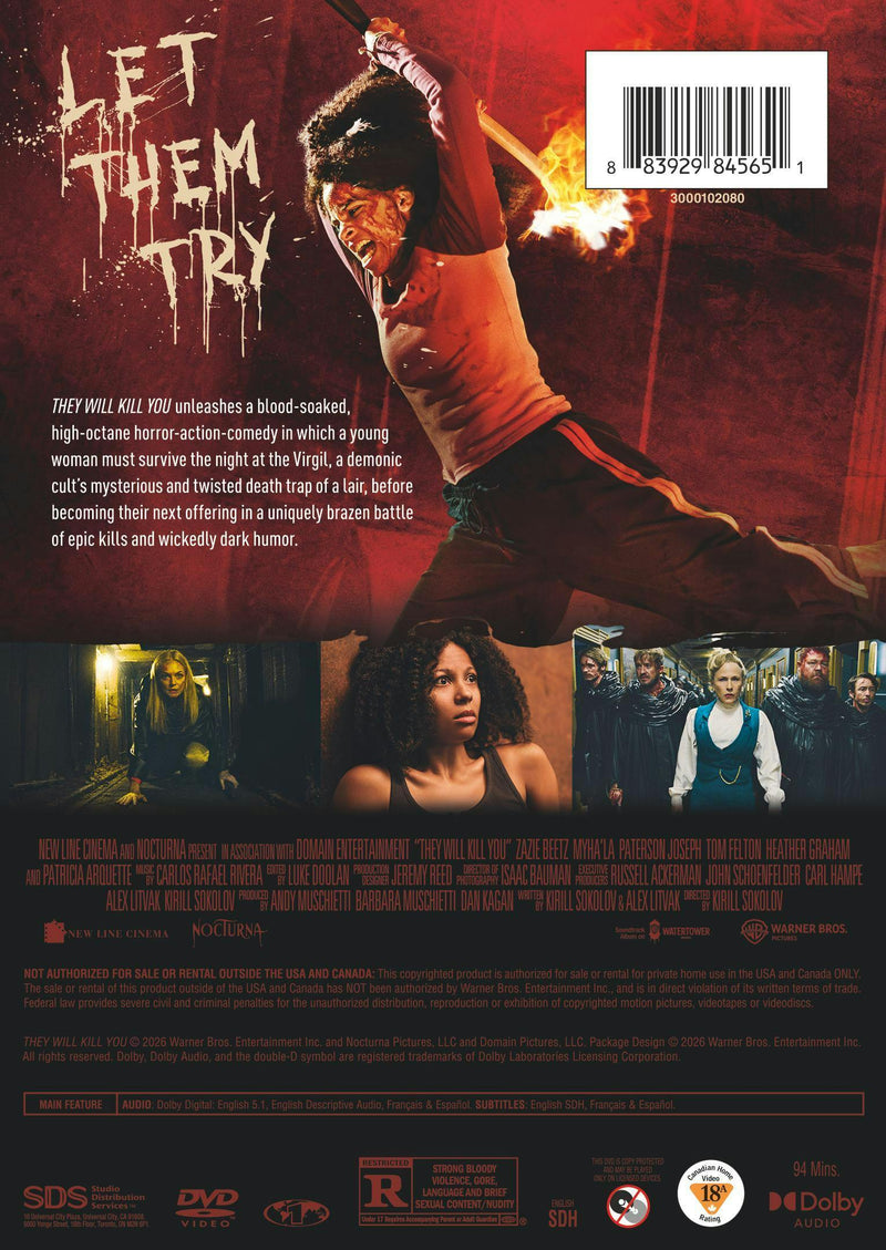 They Will Kill You [DVD]