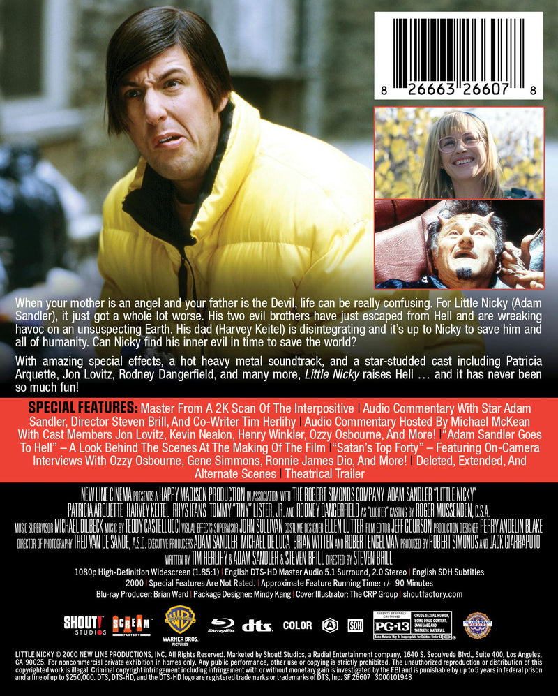 Little Nicky (Limited Edition Blu-ray Steelbook) [Blu-ray]