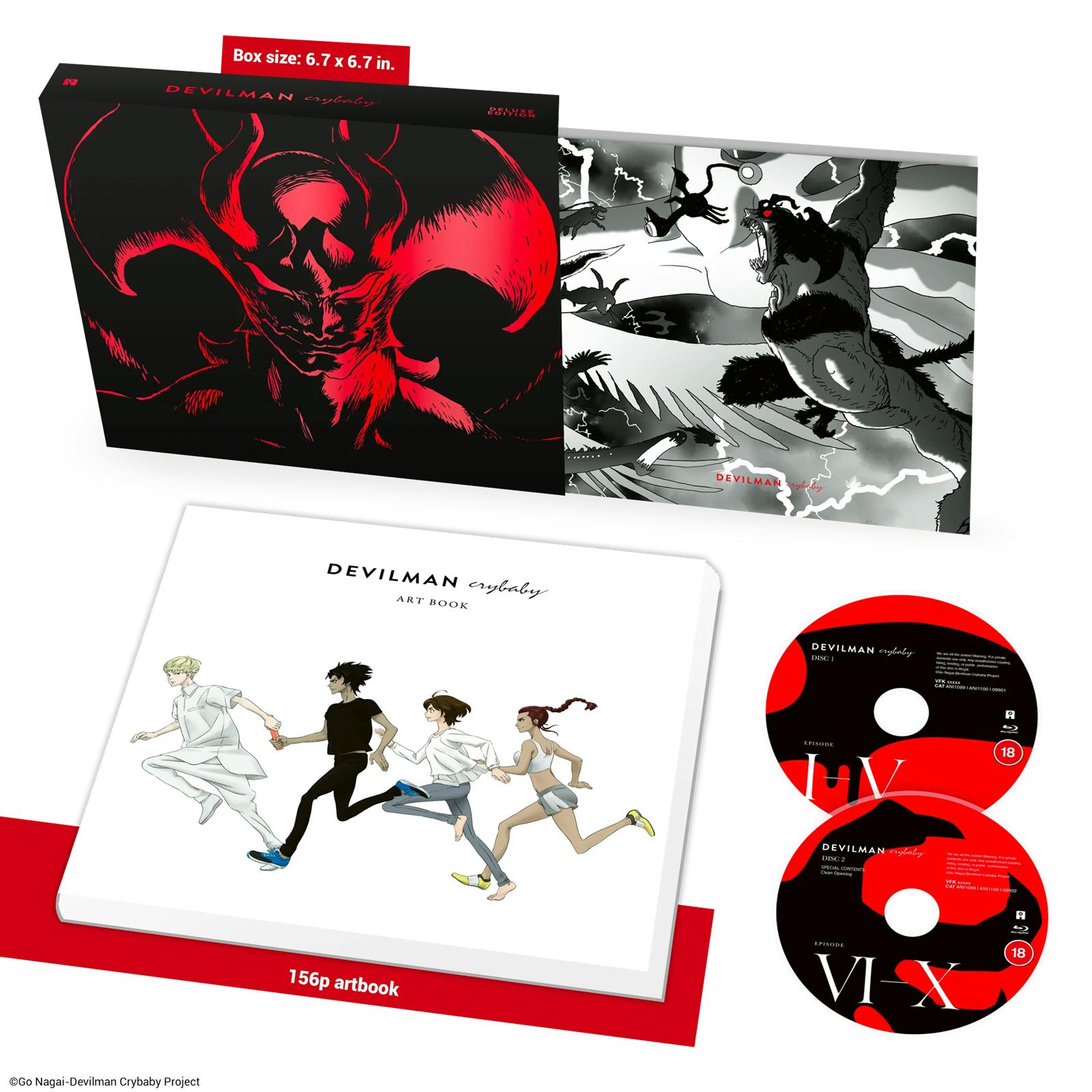 DEVILMAN crybaby COMPLETE BOX〈完全生産限定版〉 DEVILMAN crybaby COMPLETE BOX Limited Edition Blu-ray Disc | eBay