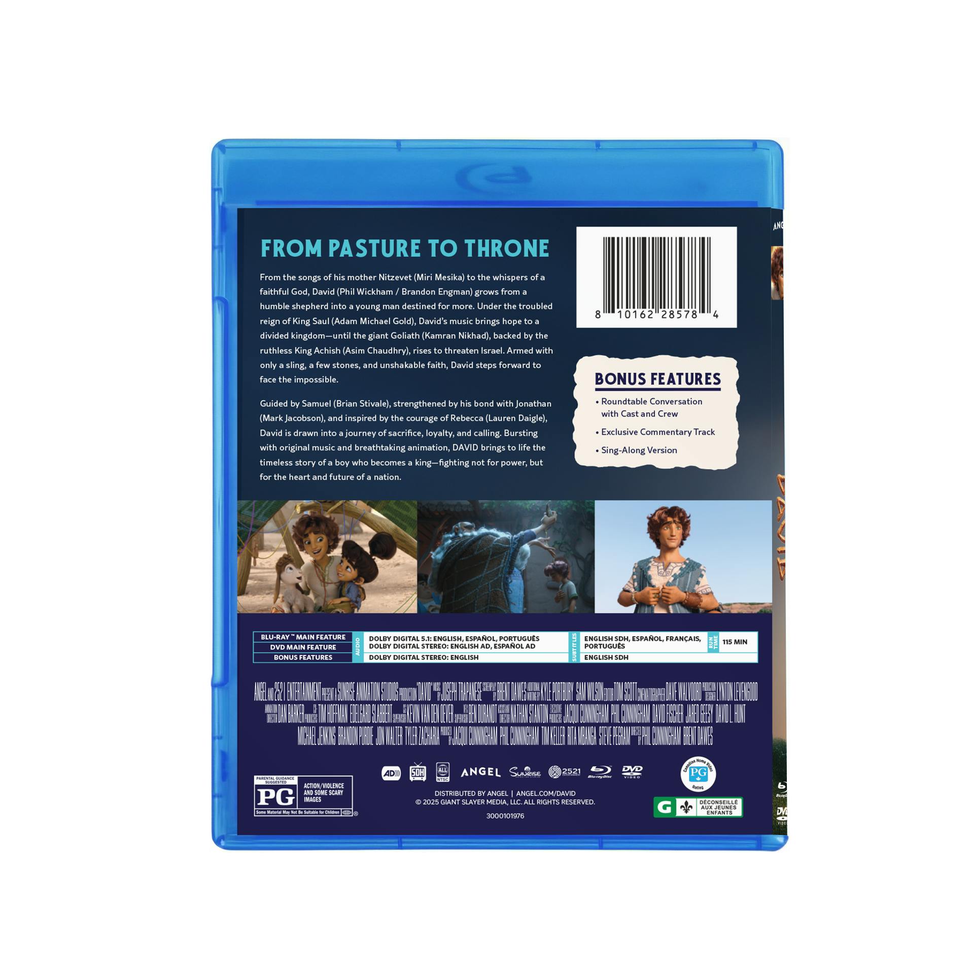 DAVID / Testamentary ［CD+Blu-ray Disc］ David (Blu-ray + DVD Combo) [Blu-ray] – GRUV Entertainment