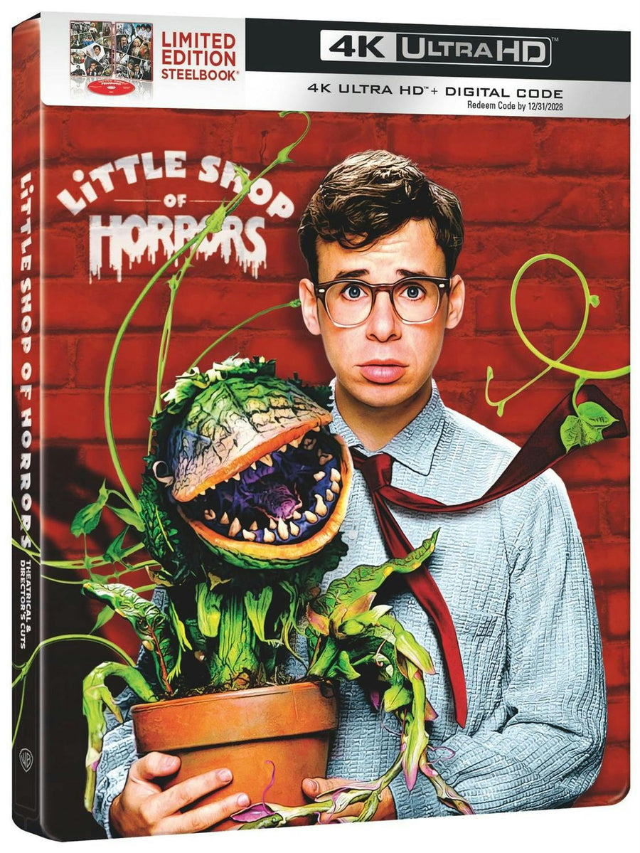 Little Shop of Horrors: Director's Cut & Theatrical (Limited Edition 4K Ultra HD Steelbook + Digital) [UHD]
